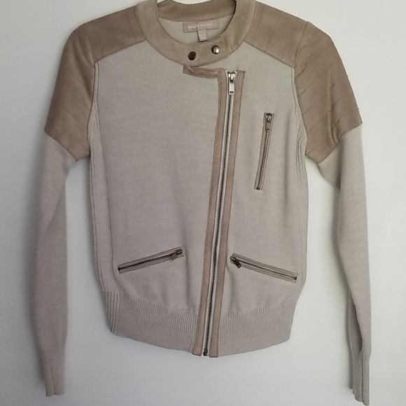 Banana Republic sweater bomber jacket - Picture 2 of 5